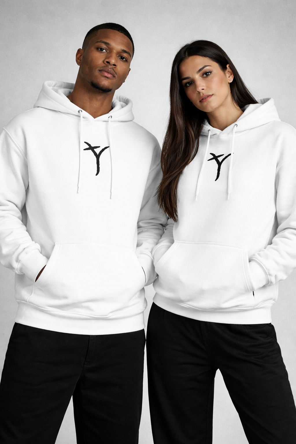YOD ORIGIN HOODIE - WHITE