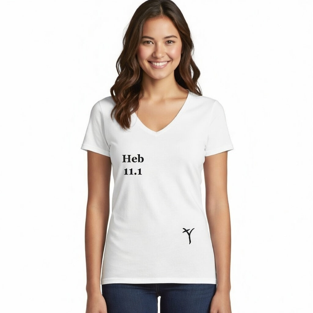 YOD ORIGIN FAITH V NECK T-SHIRT