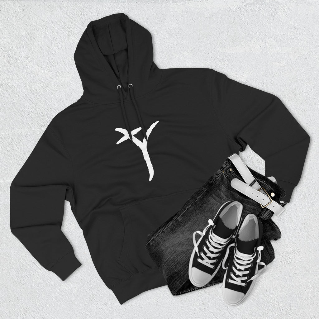 YOD ORIGIN HOODIE — BLACK