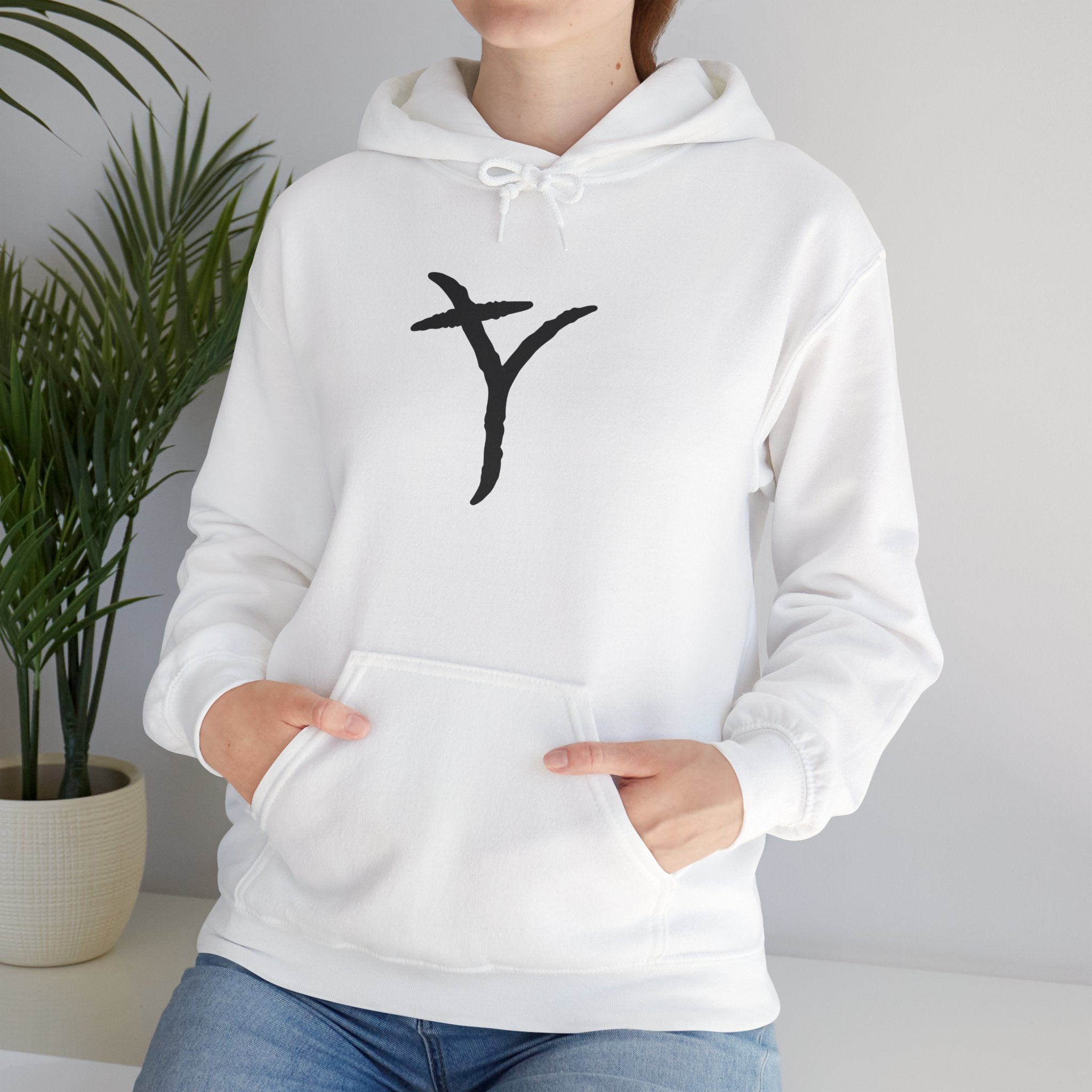 YOD ORIGIN HOODIE - WHITE